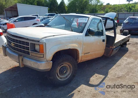 1991 Chevrolet Gmt-400 K2500 from USA, damaged, VIN 1GCGK24K8ME120931